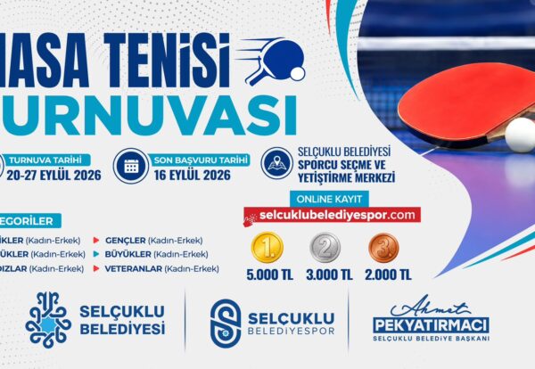 MASA TENİSİ TURNUVASI POST